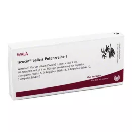 ISCUCIN ampolas salicis potência série I, 10X1 ml