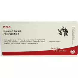 ISCUCIN série de potência salicis II ampolas, 10X1 ml