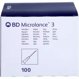 BD MICROLANCE Cânula 20 G 1 1/2 0,9x40 mm, 100 peças