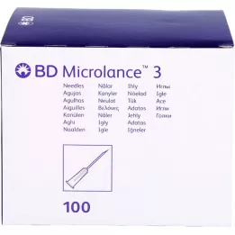 BD MICROLANCE Cânula 25 G 1 0,5x25 mm, 100 unidades