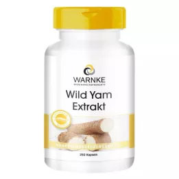 WILD YAM Cápsulas de extrato, 250 unidades