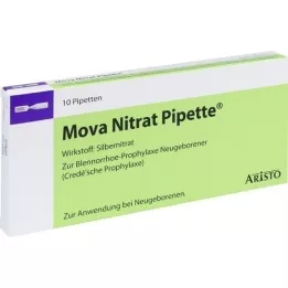 MOVA NITRAT Pipeta de colírio, 10X0,5 ml