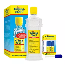 CHINA ÖL com 3 inaladores, 100 ml