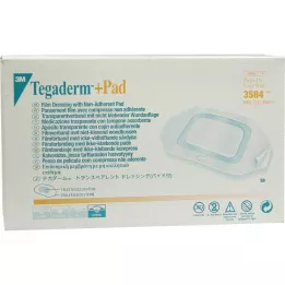 TEGADERM 3M Plus Pad 6x10 cm Pronto para uso 3584, 50 unidades