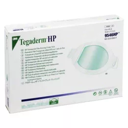 TEGADERM 3M Bandagem Transparente 10x11,5 cm oval 9546HP, 50 unidades