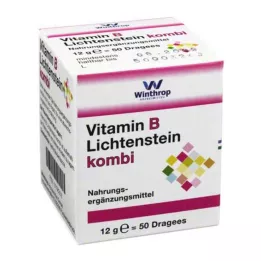 VITAMIN B LICHTENSTEIN Combi Drageias, 50 unidades