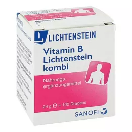 VITAMIN B LICHTENSTEIN Combi Drageias, 100 unidades