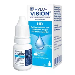 HYLO-VISION HD Colírio, 15 ml