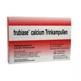 FRUBIASE CALCIUM T Ampolas para beber, 20 unidades