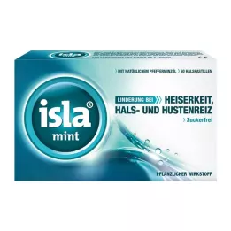 ISLA MINT Pastilhas, 60 unidades