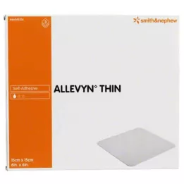 ALLEVYN Fina de 15x15 cm de ferida fina, 3 horas