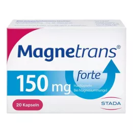 MAGNETRANS forte 150 mg cápsulas duras, 20 unidades