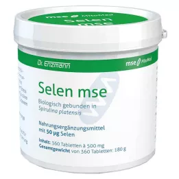 SELEN MSE Comprimidos de 50 µg, 360 unidades