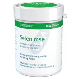 SELEN MSE Comprimidos de 50 µg, 120 unidades