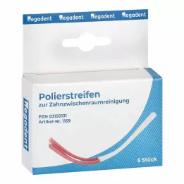 POLIERSTREIFEN para limpeza interdental, 5 peças