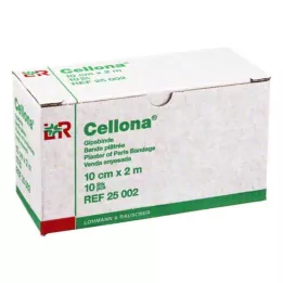 CELLONA Bandagens de gesso 10 cmx2 m, 2X5 pcs