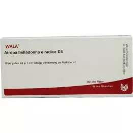 ATROPA beladona e Radix D 6 ampolas, 10X1 ml