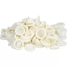 FINGERLING OP Látex tamanho 2 enrolado, 100 peças