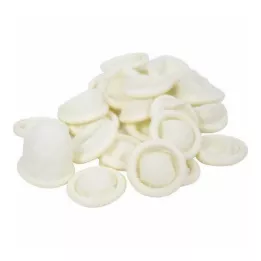FINGERLING OP Látex tamanho 5 enrolado, 100 peças