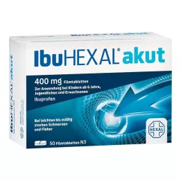 IBUHEXAL akut 400 comprimidos revestidos por película, 50 unidades