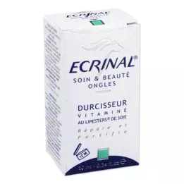 ECRINAL Endurecedor de unhas com Silk Lipester, 10 ml