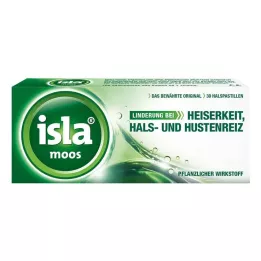 ISLA MOOS Pastilhas, 30 unidades
