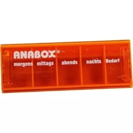 ANABOX Caixa diurna laranja, 1 un