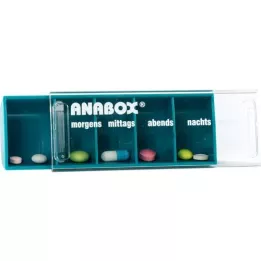 ANABOX Caixa diurna turquesa, 1 un