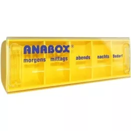 ANABOX Caixa diária, cores sortidas, 1 peça