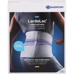 LORDOLOC Bandagem lombar tamanho 1 titânio, 1 peça