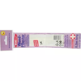 WUNDPFLASTER 6 cm x 0,5 m hipoalergênico sensível, 1 peça