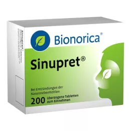 SINUPRET comprimidos revestidos, 200 unidades