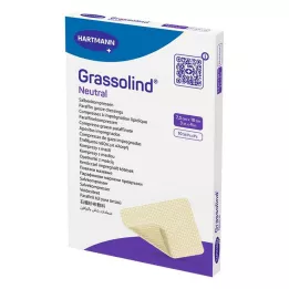 GRASSOLIND Compressas de pomada 7,5x10 cm estéreis, 10 unidades