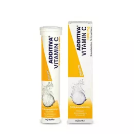 ADDITIVA Vitamina C 1 g comprimidos efervescentes, 20 unidades