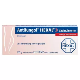 ANTIFUNGOL HEXAL 3 Creme vaginal, 20 g