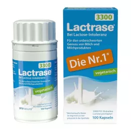 LACTRASE vegetariano 3.300 cápsulas, 100 unidades