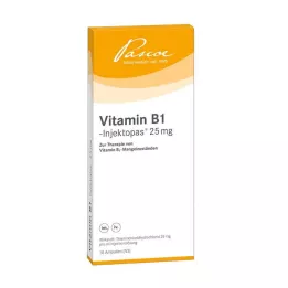 VITAMIN B1 INJEKTOPAS Solução injetável de 25 mg, 10X1 ml