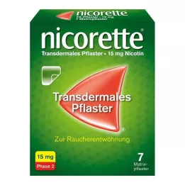 NICORETTE TX Patch 15 mg, 7 peças
