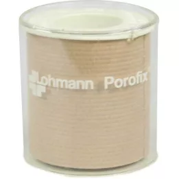 POROFIX Gesso adesivo 5 cmx5 m, 1 peça