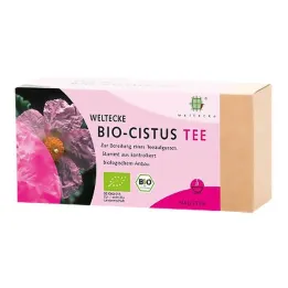 Sacos de filtro para chá orgânico de cistus, 25 unidades