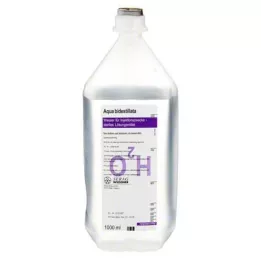 AQUA BIDEST Plástico, 1000 ml