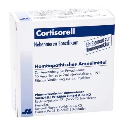 CORTISORELL Solução injetável, 10X2 ml CORTISORELL Solução injetável, 10X2 ml