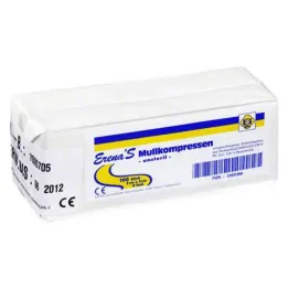 Compressa de gaze não estéril Erena 5x5, 100 peças