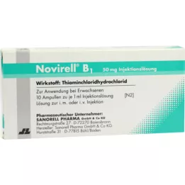NOVIRELL B1 50 mg solução injetável, 10 ml