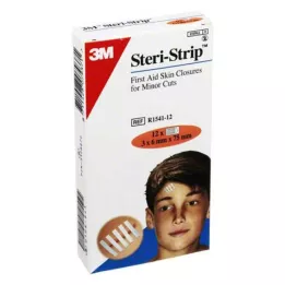 STERI STRIP estéril 6x75mm 1541P, 12X3 unidades
