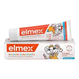 ELMEX Caixa dobrável para pasta de dentes infantil, 50 ml