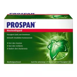 PROSPAN Líquido para tosse em sachês 21 unidades, 21X5 ml