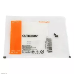 CUTICERIN Gaze de 7,5x7,5 cm com revestimento de pomada, 1 peça