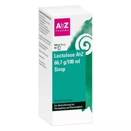 LACTULOSE AbZ 66,7 g/100 ml xarope, 200 ml