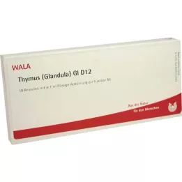 THYMUS GLANDULA GL D 12 ampolas, 10X1 ml
